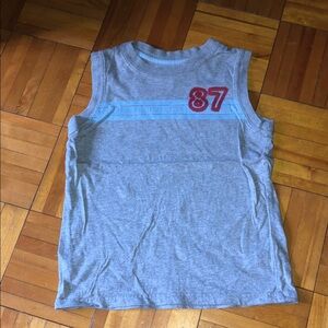 George Gray Kids Tank Top with Red and Blue Accents